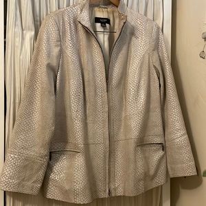 Alfani Women’s Genuine Leather Jacket